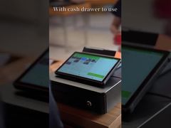 6400mAh Batteria Terminale di pagamento Bluetooth Macchina POS basata su Android 11 pollici