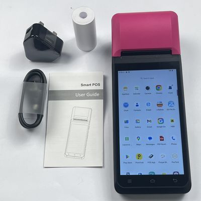 Appareil de réception Android 12 portable 70 mm/s avec support de haut-parleur