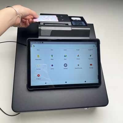 Écran tactile LCD Système POS 6400mAh Batterie Système terminal POS 11 pouces