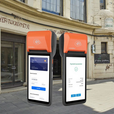 Appel vocal pris en charge 4G POS Machine personnalisé terminal de paiement mobile intelligent 6 pouces