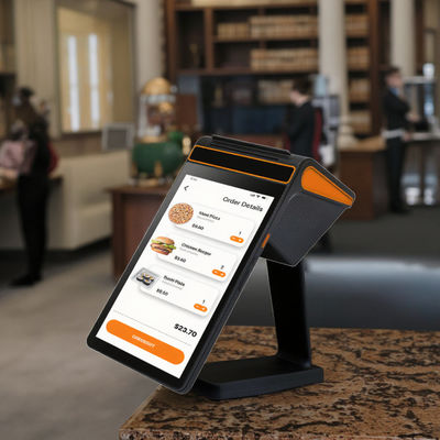 Food Truck POS System Tableside Ordering Terminal and 2D Infrared Scanner for Seamless Transactions