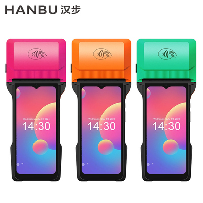 Hanbu Handheld POS Terminal with 8-core CPU Customizable OS and Multi-language Support for Retail and Hospitality