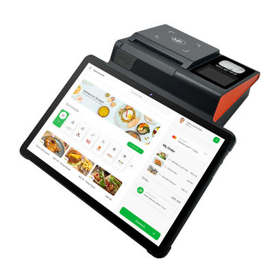Système de point de vente pour tablettes Bluetooth Restaurant Noir / Blanc Pour Android