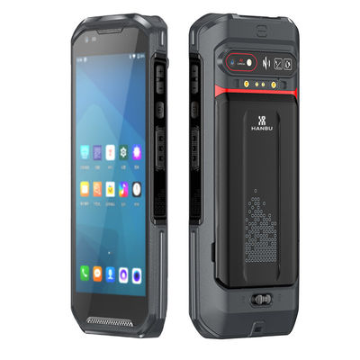 5.5 pouces terminal portatif 4G / WiFi / Bluetooth Android Pda industriel étanche