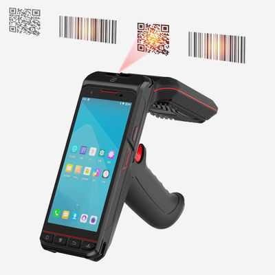 20M Distance UHF RFID Scanner de poche anti-tremblement Téléphone portable RFID lecteur 13,56MHz