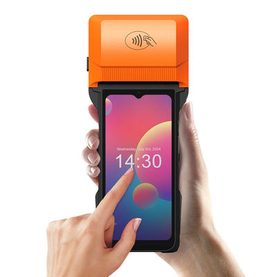 La facturation par Bluetooth POS Android 14 Portable POS Machine personnalisée avec 80 mm de reçu thermique