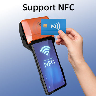 La machine de facturation de point de vente portable Bluetooth Android 14 est une machine de facturation de point de vente portable de 6,5 pouces