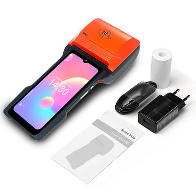 6.5 pouces Système de commande portable Orange Appareils de commande portable pour les restaurants
