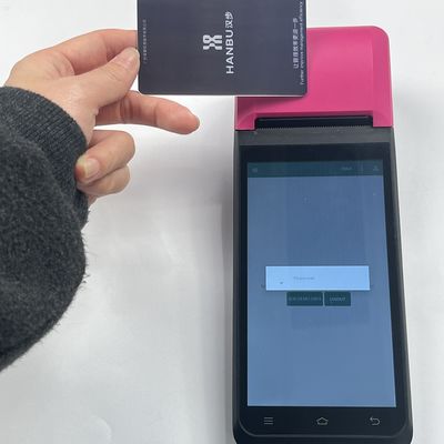 16 Go / 32 Go / 64 Go haut-parleur de point de vente mobile Prise en charge de la machine de point de vente intelligente avec CPU de sécurité à 8 cœurs * 1,6 GHz
