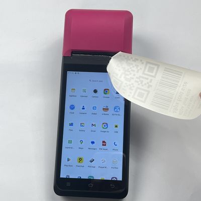Appareil de réception Android 12 portable 70 mm/s avec support de haut-parleur