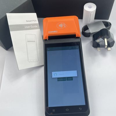 4G / WiFi / Bluetooth Point de vente sans contact Machine de point de vente mobile à écran tactile avec processeur SC9863