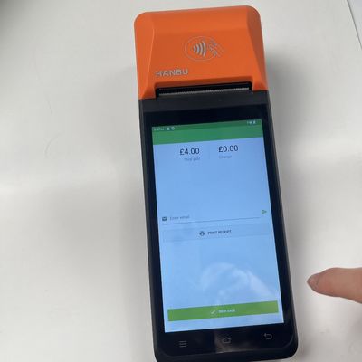 5.5 pouces POS mobile 4G / WiFi / Bluetooth POS Android portable avec imprimante