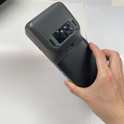 Android 12 Mobile POS Orange haut-parleur terminal Android POS activé avec une fente de carte de type C