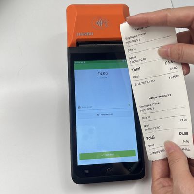 NFC Mobile POS 16 Go / 32 Go / 64 Go point de vente portable machine