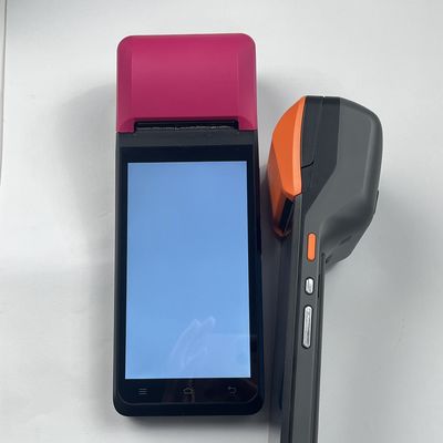 4G / WiFi / Bluetooth POS mobile Terminal de point de vente personnalisé mobile avec une fente de carte de type C