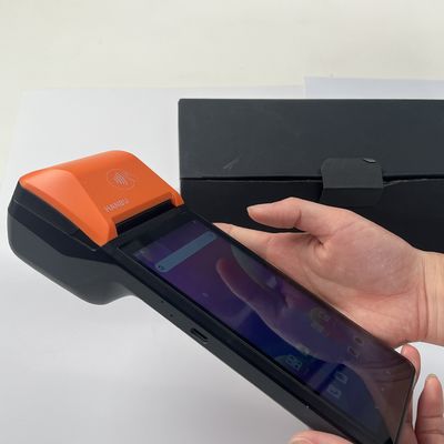 Terminal de paiement portable Appel vocal pris en charge Terminal Android portable ROM de 16 Go