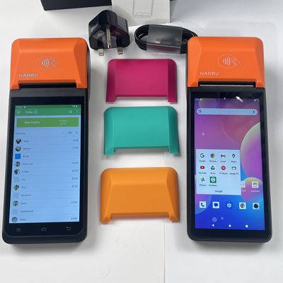 Terminal de paiement portable Appel vocal pris en charge Terminal Android portable ROM de 16 Go