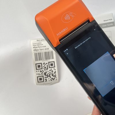 Terminal de paiement de restaurant personnalisé machine de point de vente Android 12 avec double fente de carte SIM