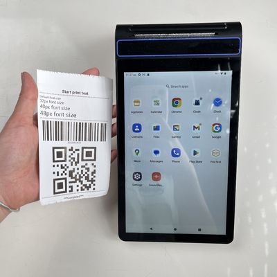 Système de point de vente de restauration OEM Android 12 Appareil de point de vente mobile 3 Go 16 Go 4 Go 64 Go