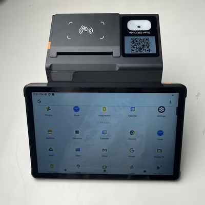 Batterie de 6400 mAh Terminal de paiement Bluetooth Appareil de point de vente basé sur Android 11 pouces