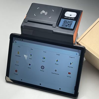 6400mAh Large Capacity Battery Payment Terminal with Dual Sim Card Slot and Voice Call Functionality