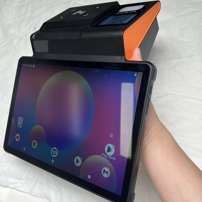 Android 13 Terminal de point de vente sans fil 6400mAh Batterie NFC Terminal de point de vente 11 pouces