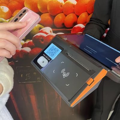 Écran tactile LCD Système POS 6400mAh Batterie Système terminal POS 11 pouces
