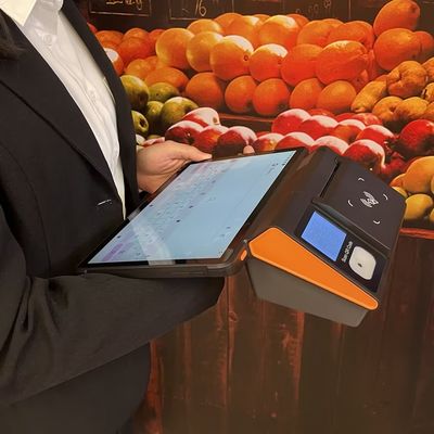 Tablette POS personnalisée avec imprimante et processeur 4 cœurs RK3562 * 2.0GHz
