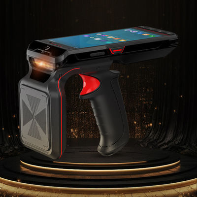 Android 13 PDA Lecteur RFID appareil de poche industriel PDA 20M Distance avec 200 balises par seconde