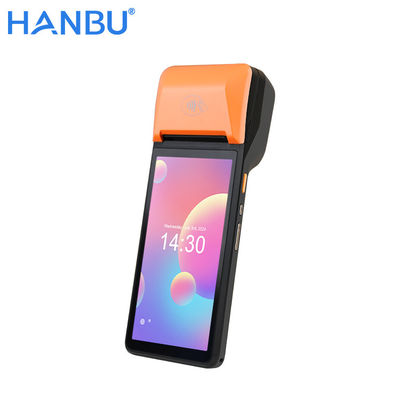 Imprimante de reçus de terminal de 58 mm Système de point de vente mobile de 64 Go avec imprimante et caméra arrière de 5 MP