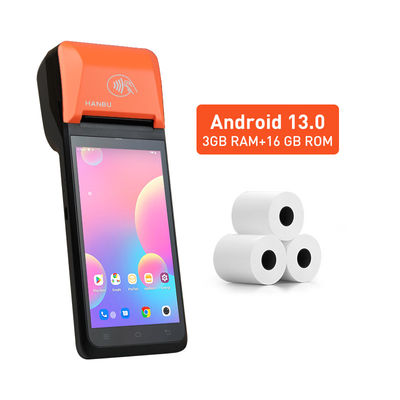 Affichage tactile Android 12 POS Mini appareil Android POS portatif 5,5 pouces