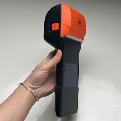 Écran tactile Système de point de vente au détail Orange Point de vente sans fil Système avec scanner en option