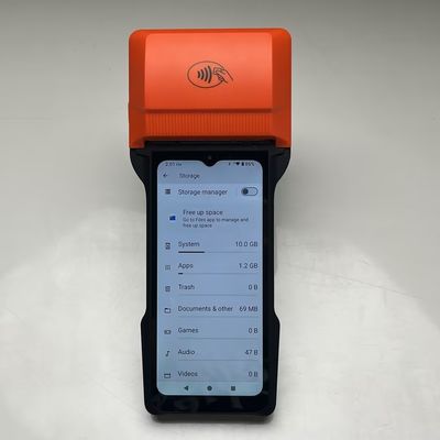 6Système de point de vente au détail de 5 pouces Bluetooth 5.0 Smart Point de vente au détail 64 Go avec 606 8 Core * 2.0 GHz CPU