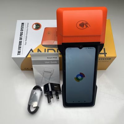 6.5 pouces Mini Android Swipe Machine OEM Android POS portable avec imprimante intégrée