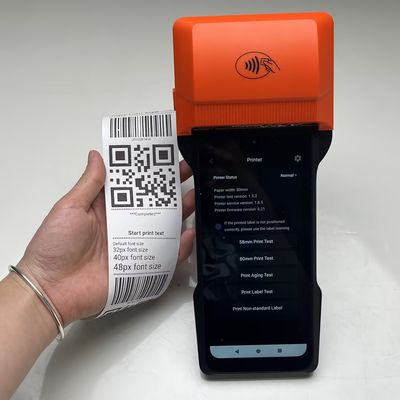 Appareil de facturation à main WiFi Système de point de vente mobile personnalisé pour les restaurants