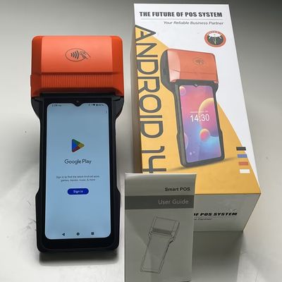 Android 14 Système de point de vente au détail 1600 * 720 Machine de facturation à écran tactile Portable