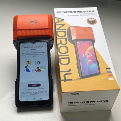 Systèmes de point de vente Wifi sans fil Portable POS Terminal 6,5 pouces pour le commerce de détail