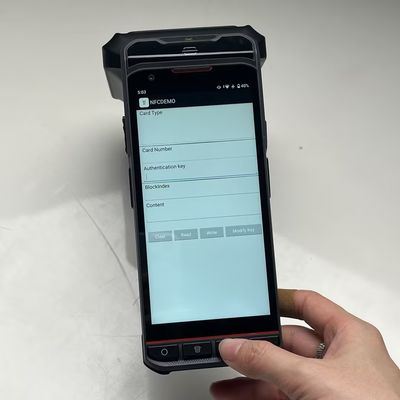 Industrial 1d/2d USB Barcode Scanner Handheld Terminal 20m Long Range QR Codes Reader Handheld RFID Reader PDA for Warehouse