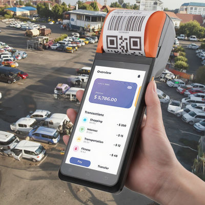 Machine de facturation de détail de 8 pouces avec scanner de code-barres