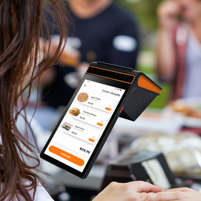 4GB RAM 64GB ROM Octa-core Handheld Restaurant POS Printer for Quick and Accurate Order Processing