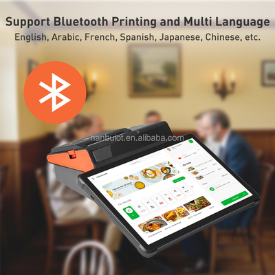 11 Inch Android POS Terminal with 6400mAh Battery and Thermal Printer