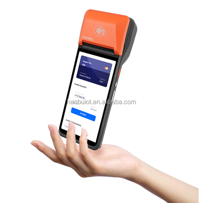 Hanbu Handheld POS Terminal Android 12 8-Core 3GB RAM 6400mAh Battery