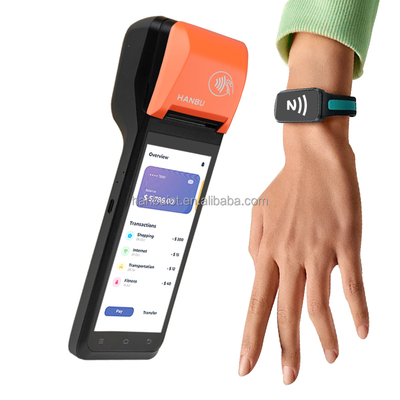 5.5 Inch Android POS Terminal with 58mm Printer and 6400mAh Battery