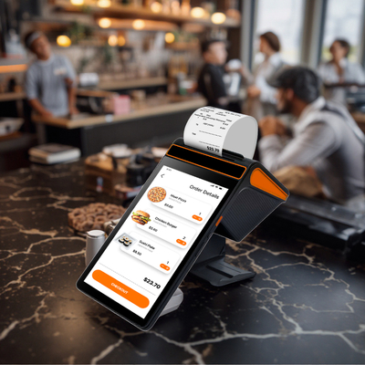 Hanbu Handheld POS Terminal with 6400mAh Battery and Android 12