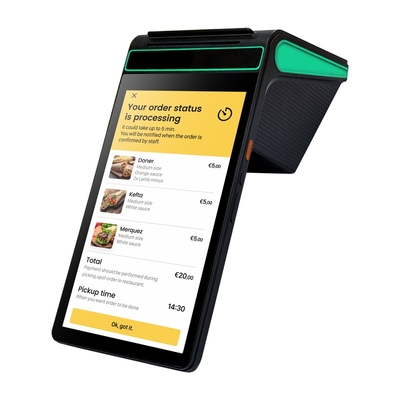 Hanbu POS System 8 Inch Android 12 Dual Screen with 2D Barcode Scanner