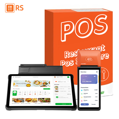 Hanbu Android 12.0 POS System with 8 Inch Screen and 3GB RAM