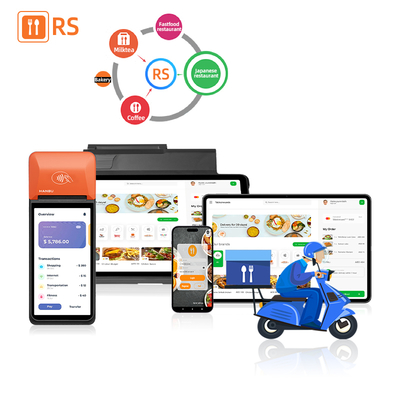 Hanbu Android 12.0 POS System with 8 Inch Screen and 3GB RAM