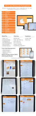 8 Inch Android POS Terminal with 3GB RAM 16GB Flash