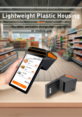 8-Inch Android 14 POS Terminal with 80mm Printer and NFC