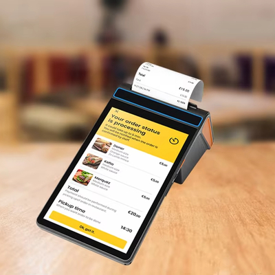 Android POS Terminal with 8 Inch Screen and 80mm Printer